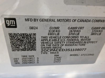 2025 Chevrolet Silverado 1500 LT