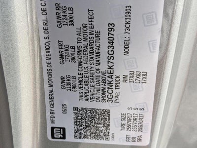 2025 Chevrolet Silverado 1500 WT