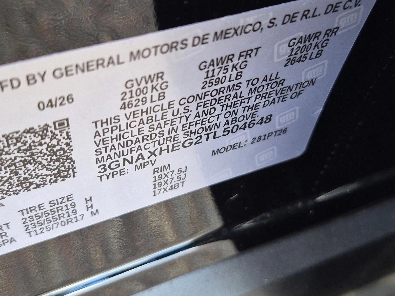 2026 Chevrolet Equinox LT