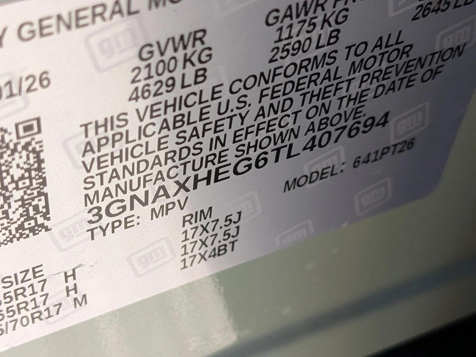 2026 Chevrolet Equinox LT