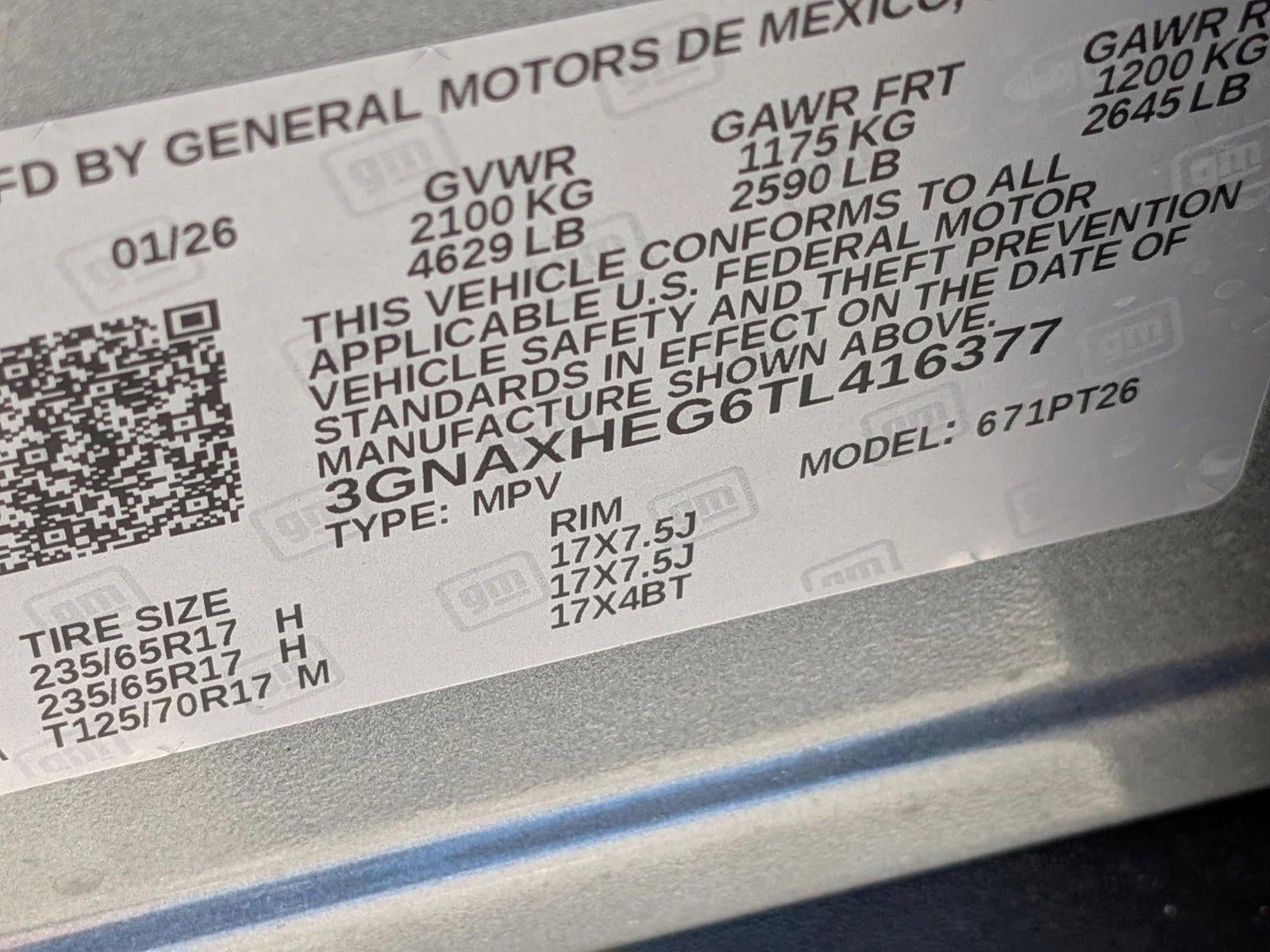 2026 Chevrolet Equinox LT