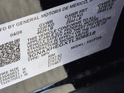 2026 Chevrolet Equinox LT