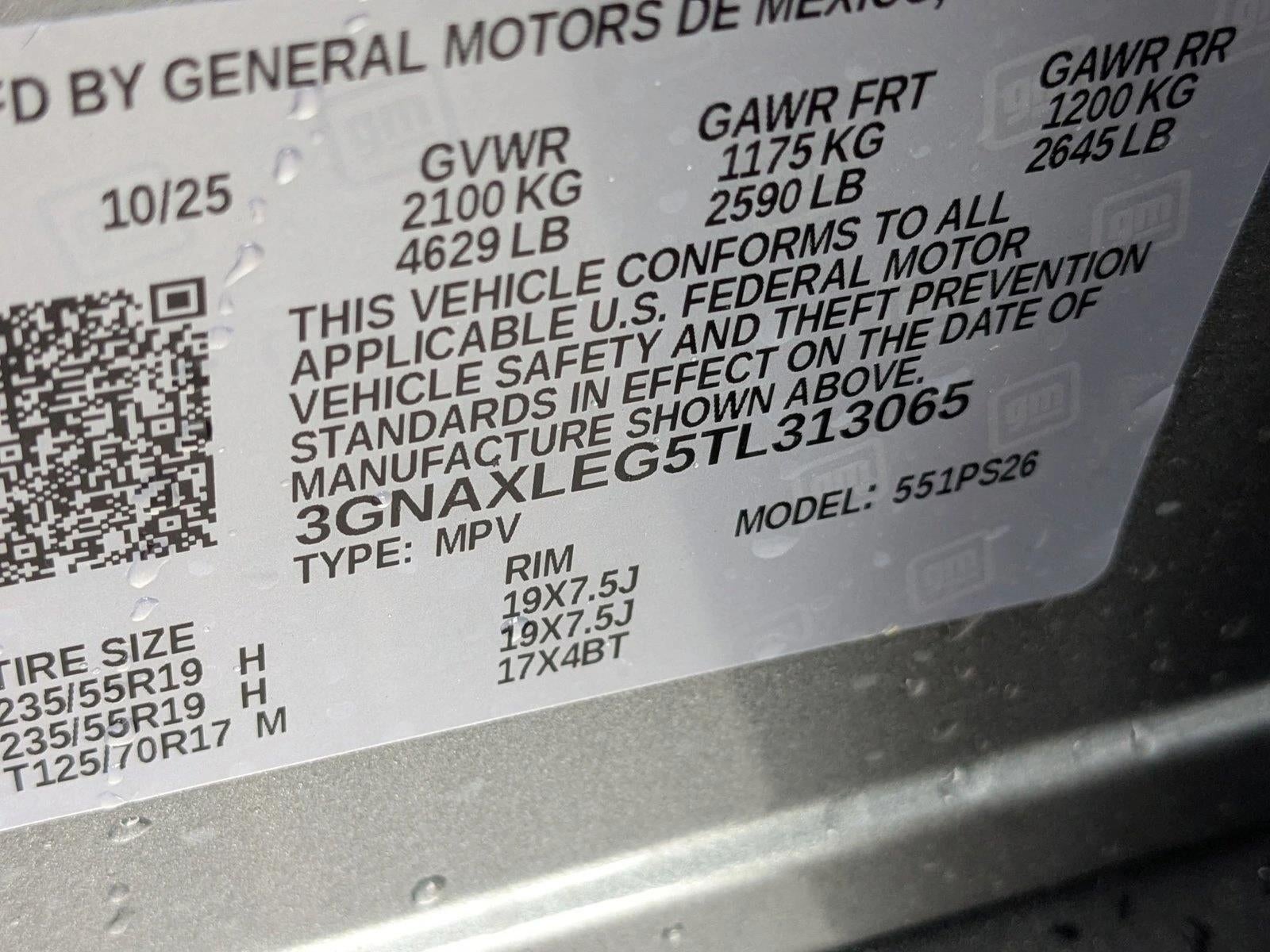 2026 Chevrolet Equinox RS