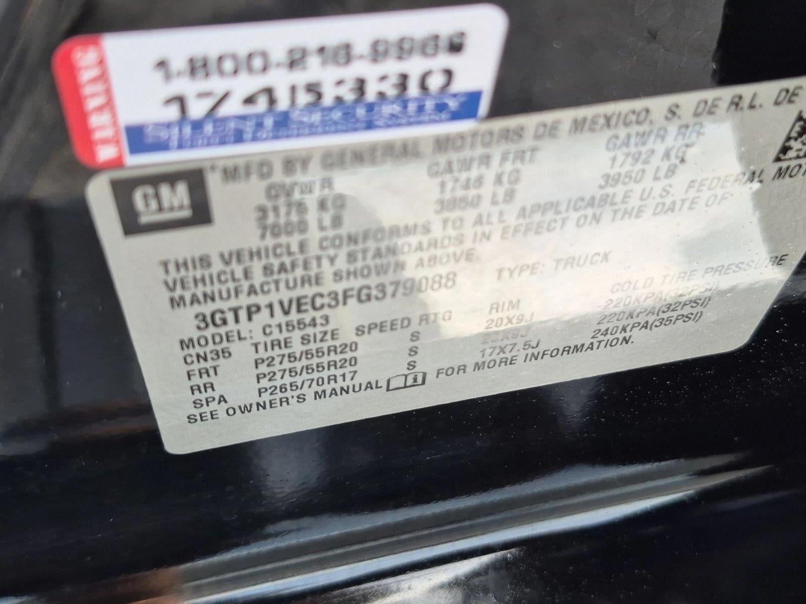2015 GMC Sierra 1500 SLT
