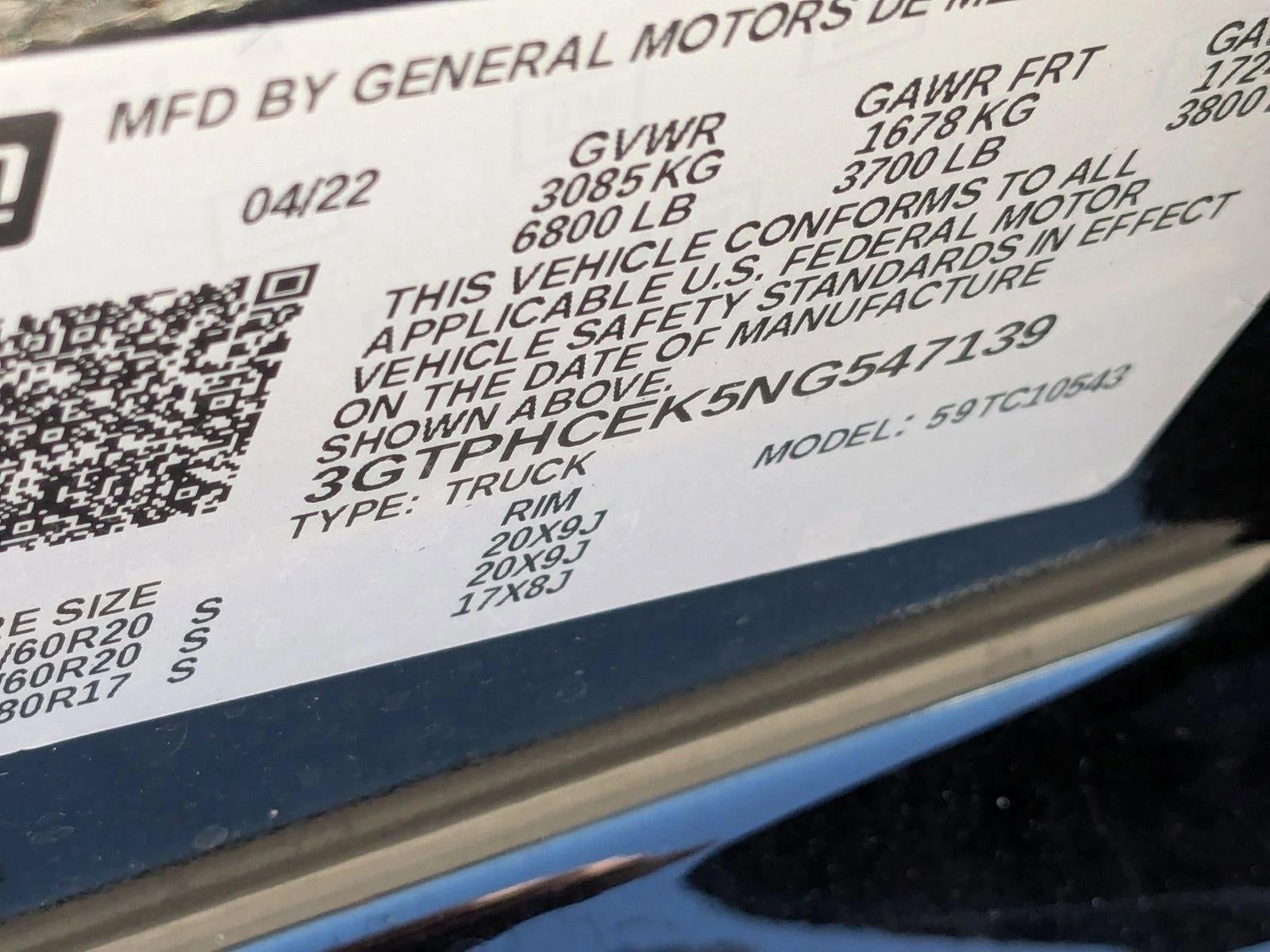 2022 GMC Sierra 1500 Elevation