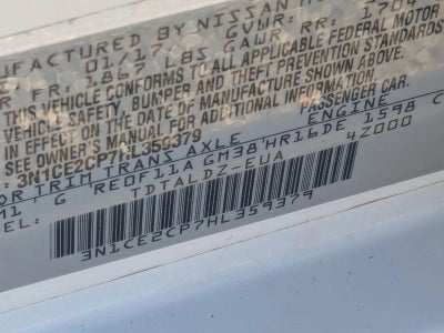 2017 Nissan Versa Note SV