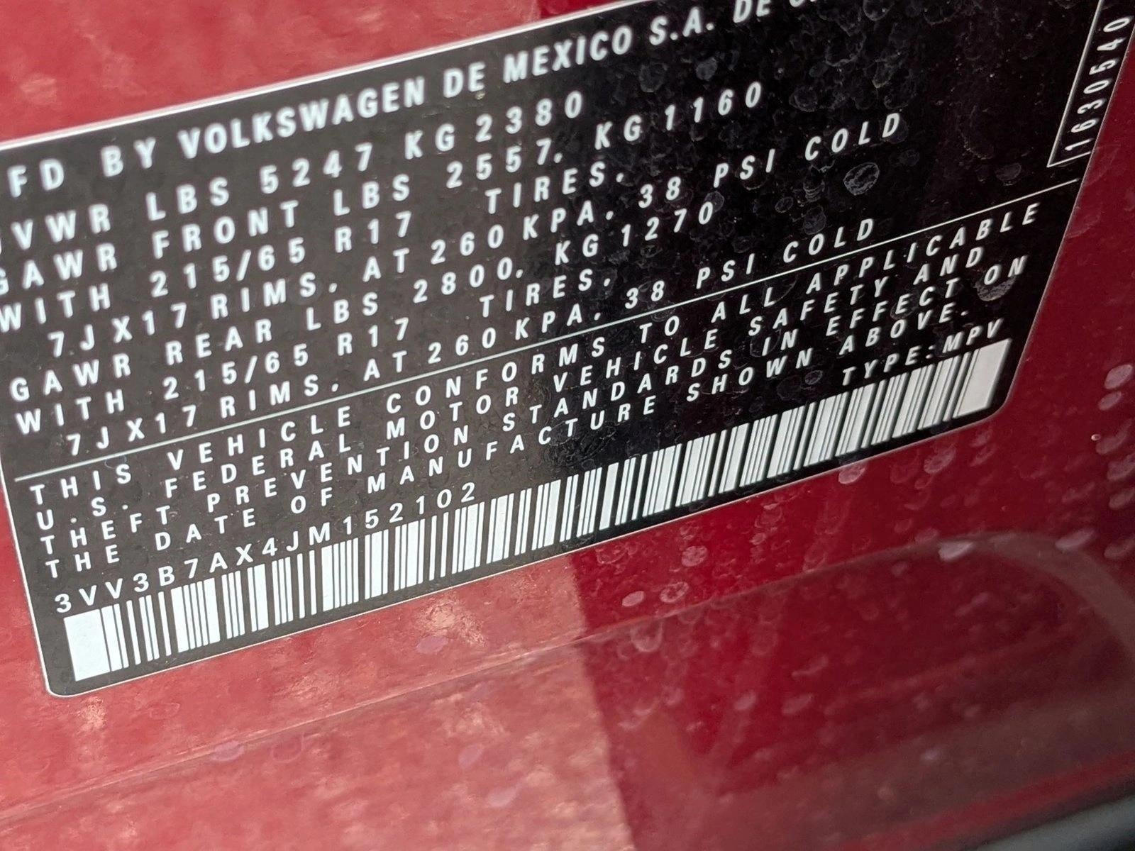 2018 Volkswagen Tiguan SEL