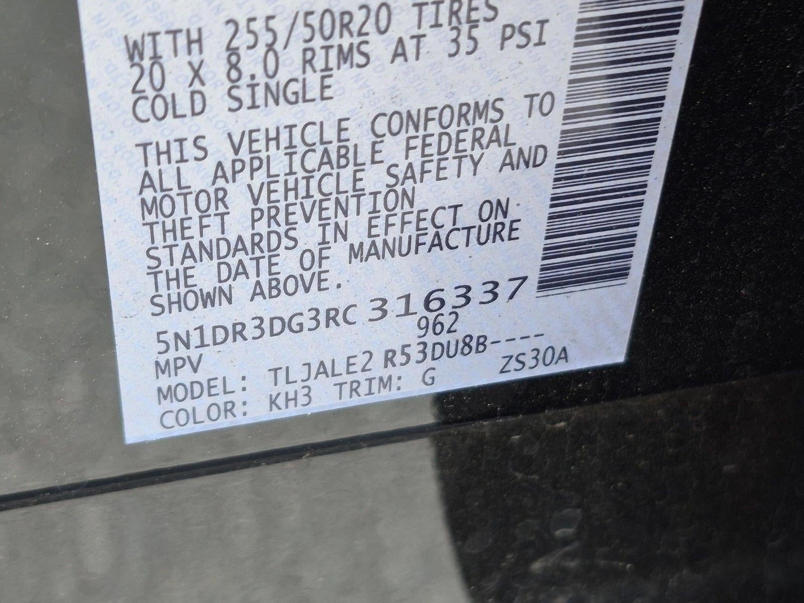 2024 Nissan Pathfinder Platinum FWD