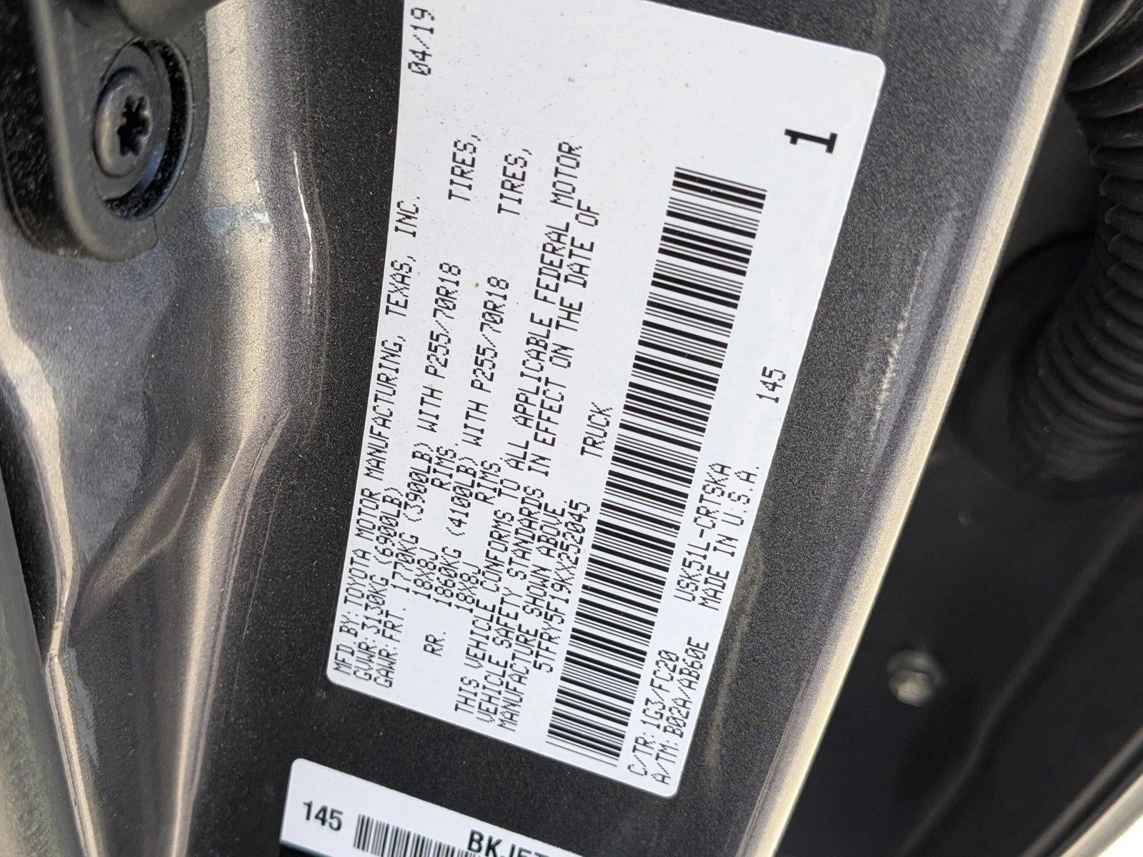 2019 Toyota Tundra 2WD SR