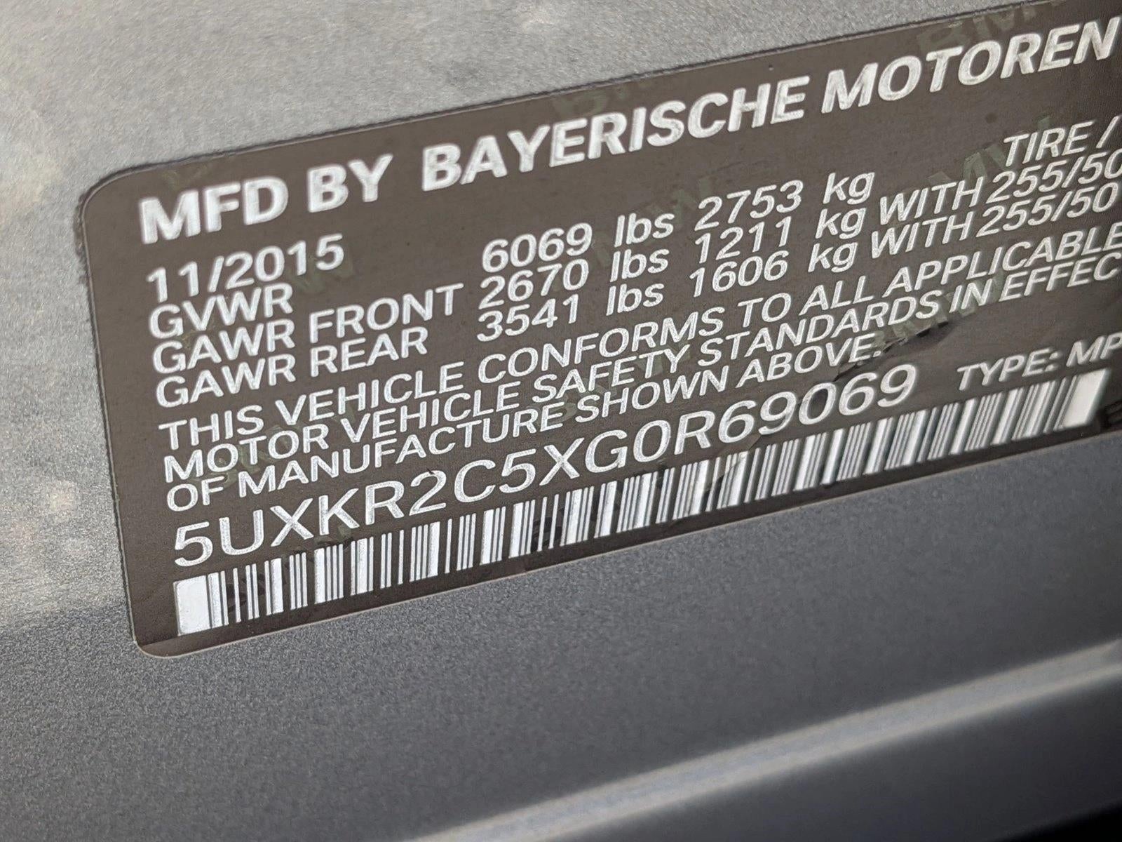 2016 BMW X5 sDrive35i