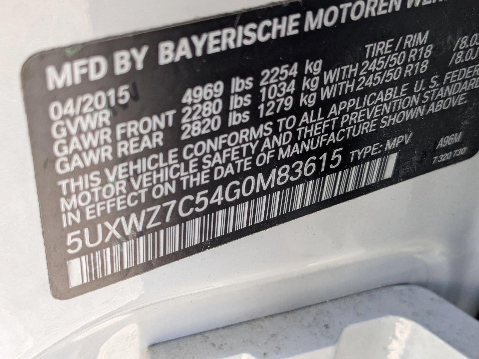 2016 BMW X3 sDrive28i