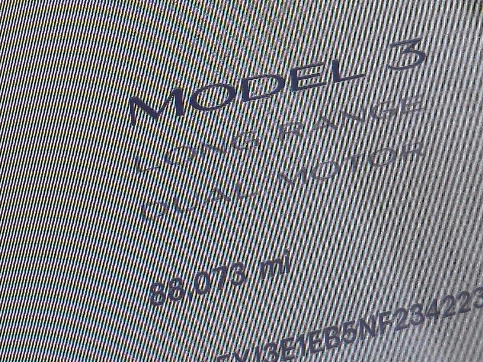 2022 Tesla Model 3 Long Range