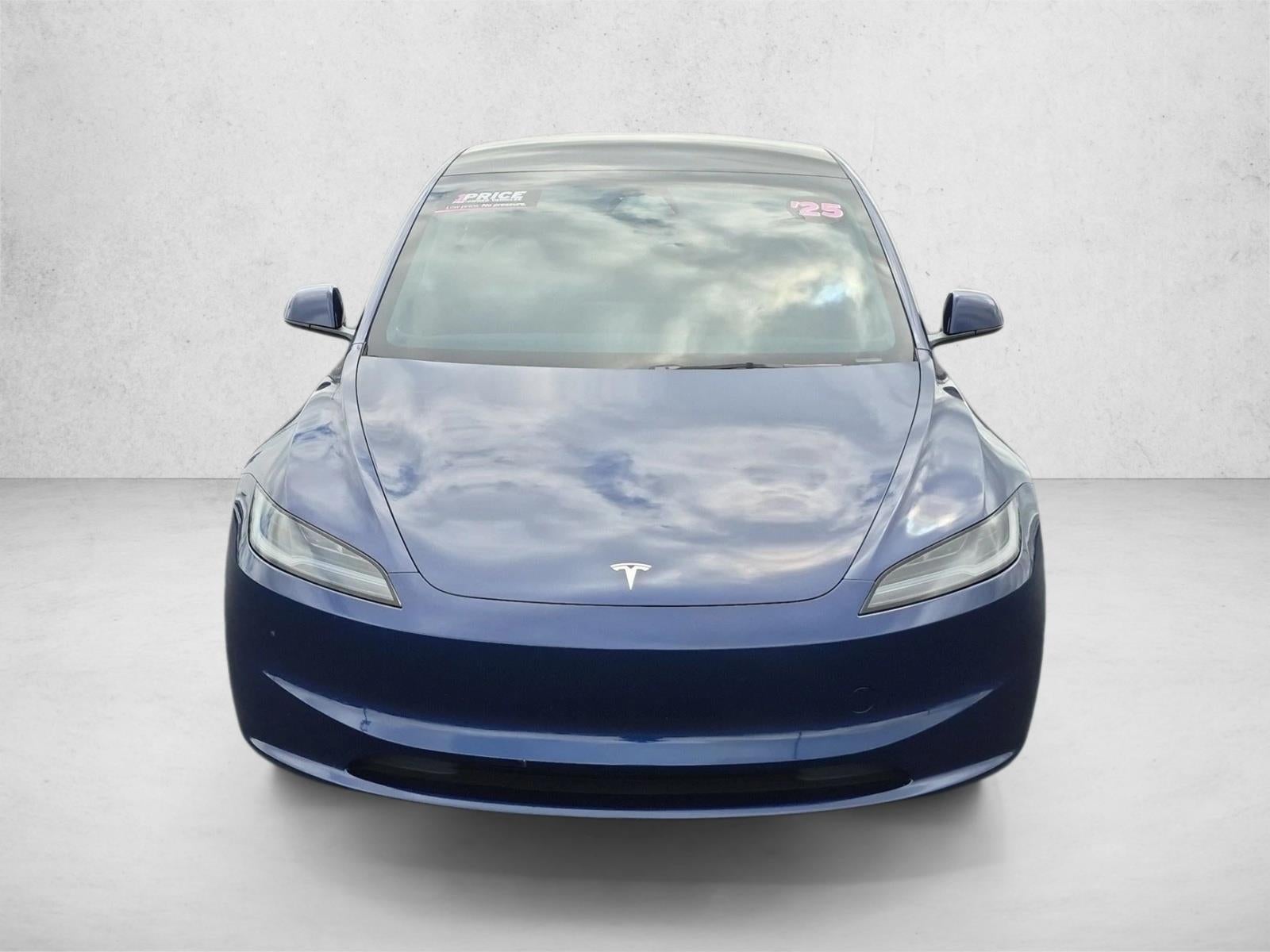 Used 2025 Tesla Model 3 Long Range with VIN 5YJ3E1EB5SF063775 for sale in Orlando, FL