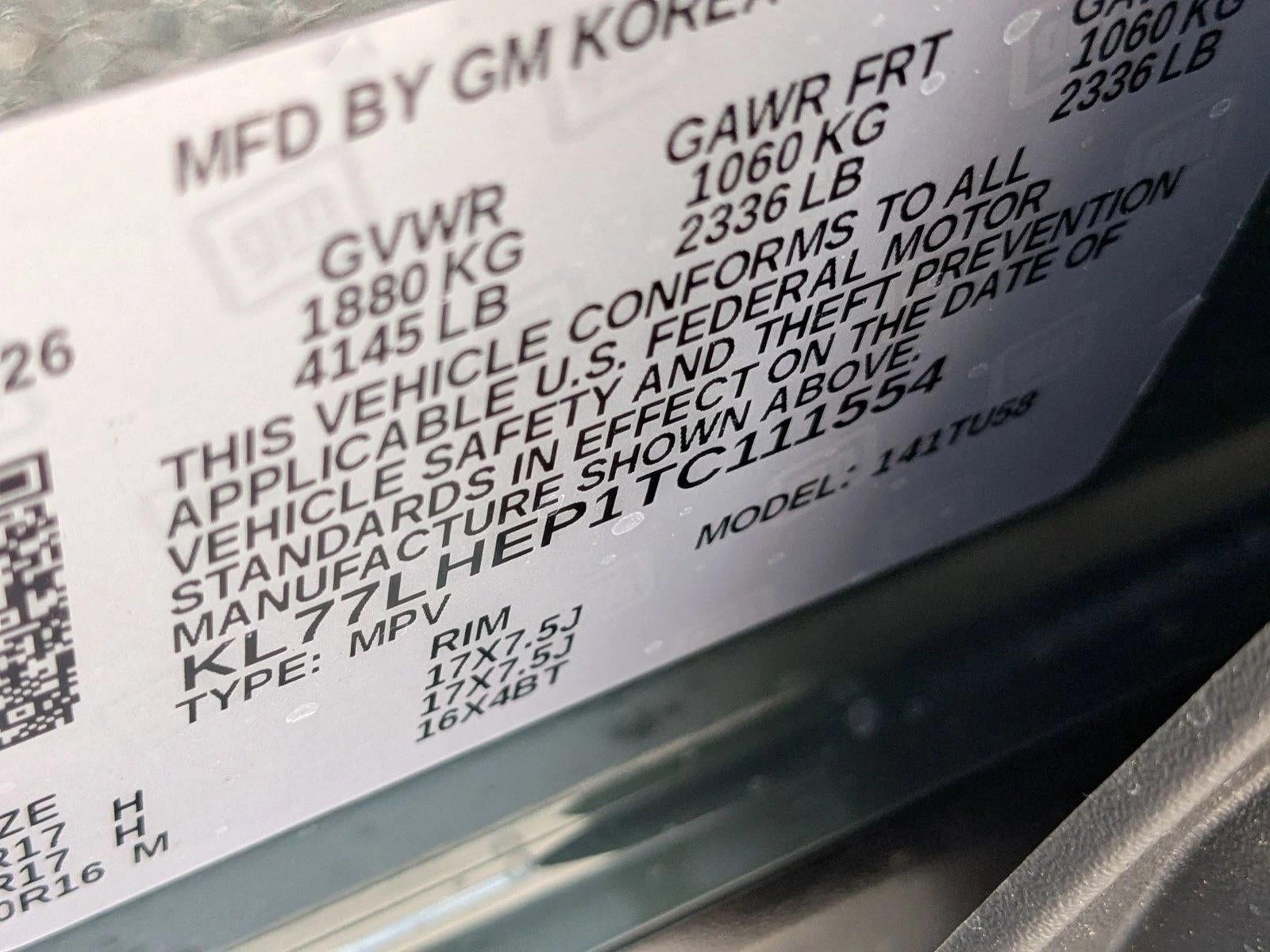 2026 Chevrolet Trax LT