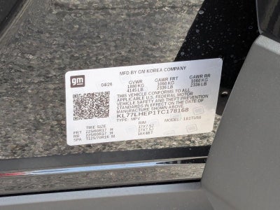 2026 Chevrolet Trax LT