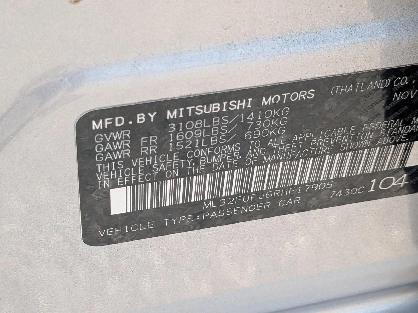2024 Mitsubishi Mirage G4 ES