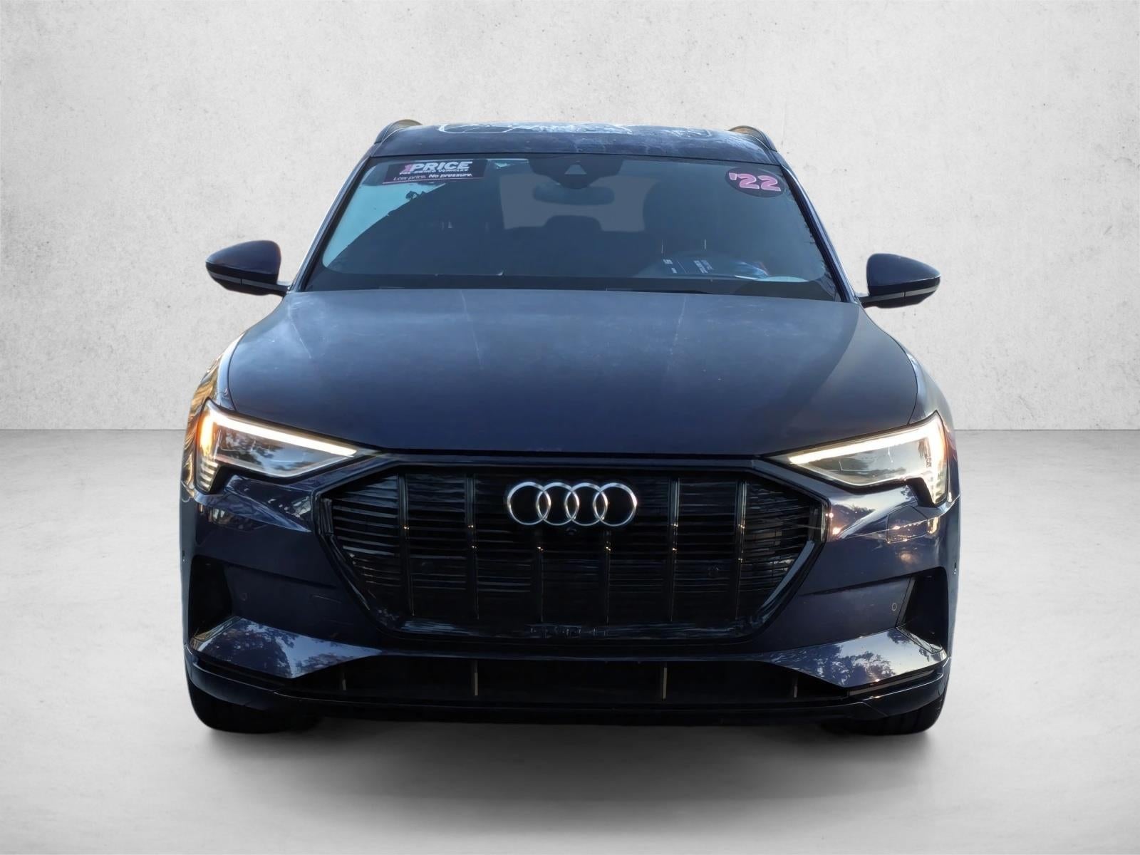 Used 2022 Audi e-tron Premium with VIN WA1AAAGE0NB007688 for sale in Orlando, FL