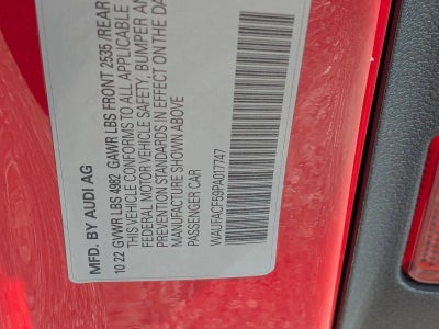 2023 Audi A5 Sportback S line Premium Plus