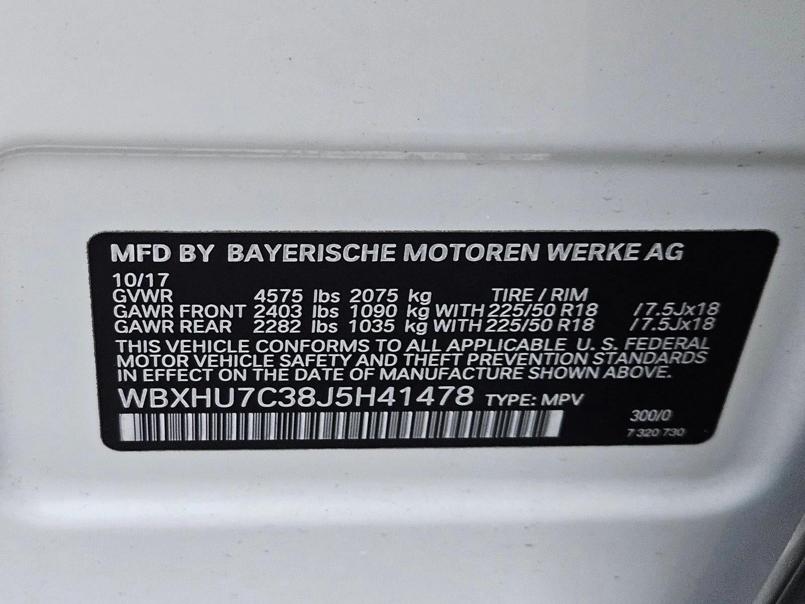 2018 BMW X1 sDrive28i