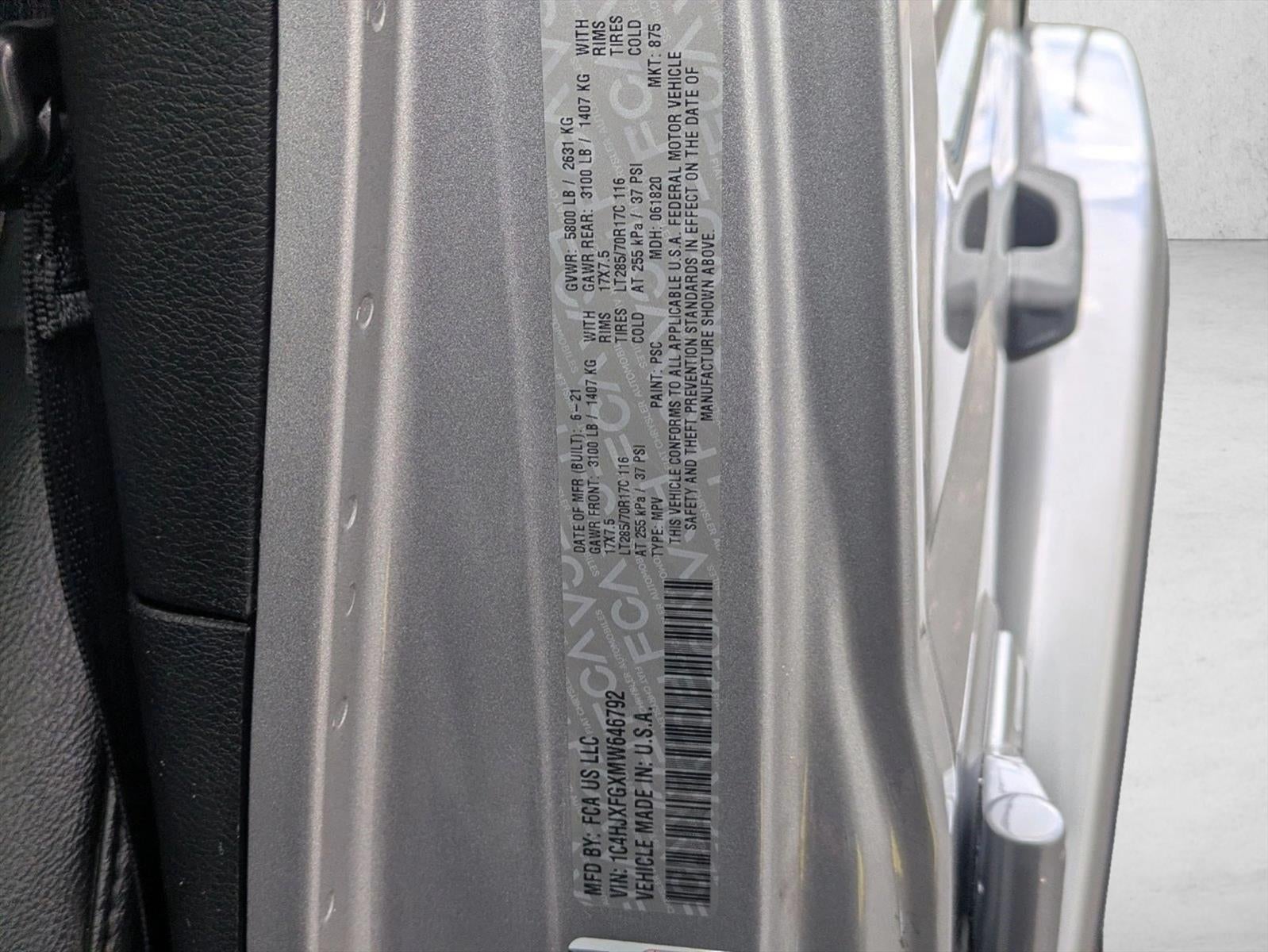 2021 Jeep Wrangler Unlimited Rubicon