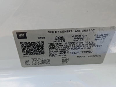 2020 Chevrolet Silverado 2500 HD LTZ