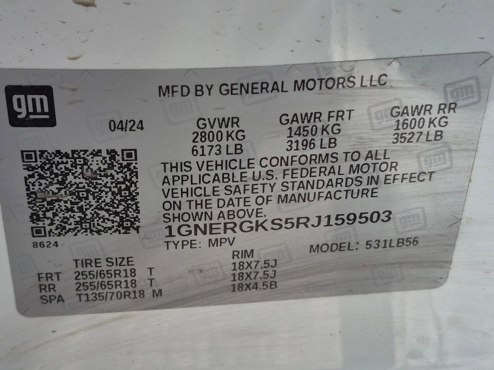 2024 Chevrolet Traverse LT