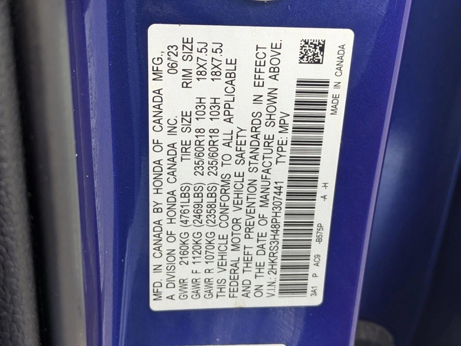 2023 Honda CR-V EX 2WD