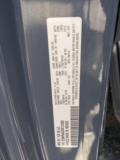 2024 RAM ProMaster Delivery Van BE Base