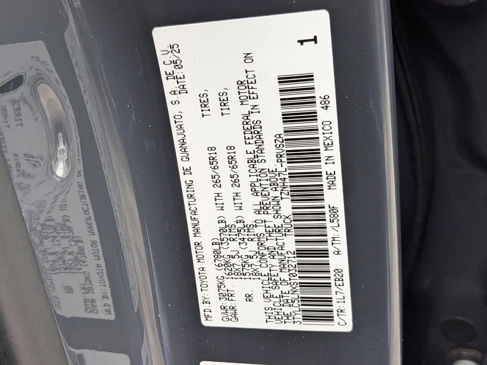 2025 Toyota Tacoma Hybrid Limited