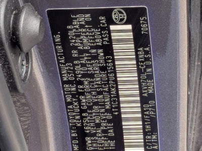 2023 Toyota Camry Hybrid LE