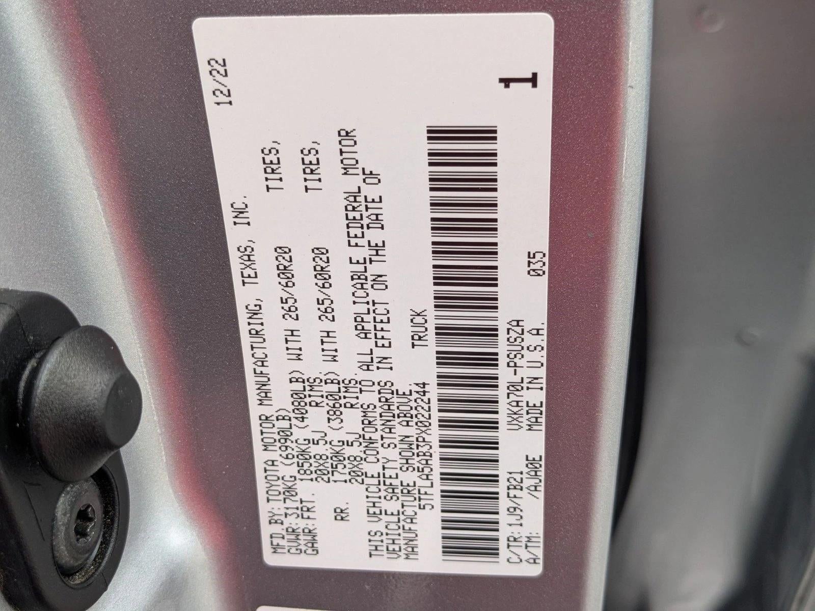 2023 Toyota Tundra 2WD SR5