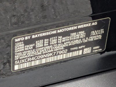 2022 BMW X5 sDrive40i