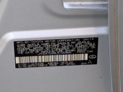 2020 Lexus IS IS 300 F SPORT