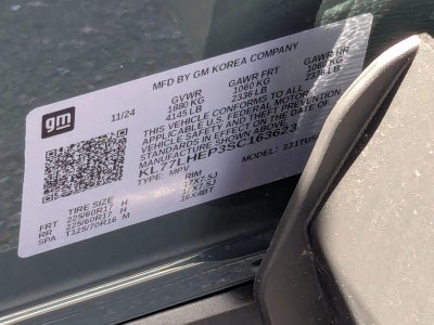 2025 Chevrolet Trax Base