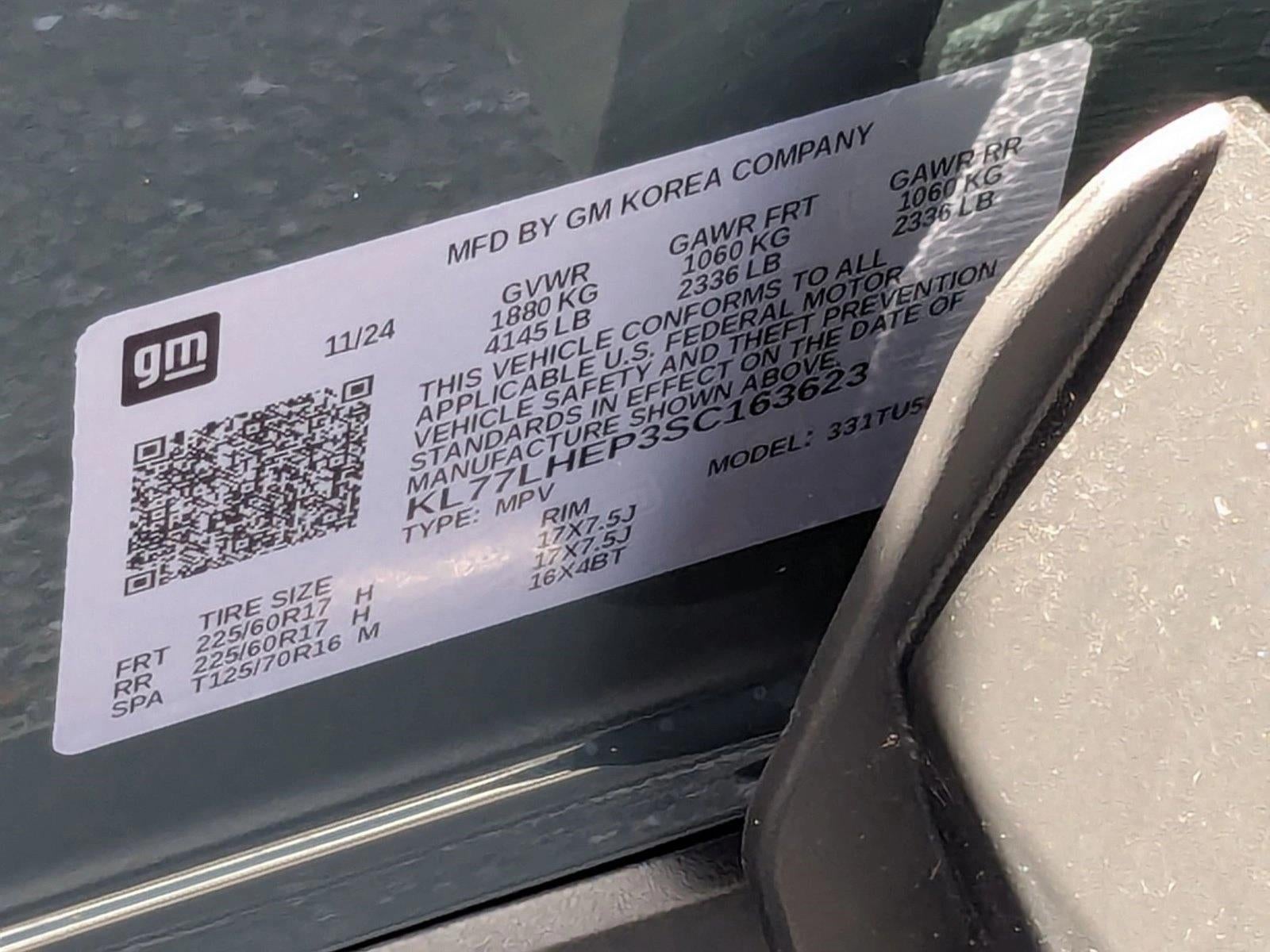 2025 Chevrolet Trax Base