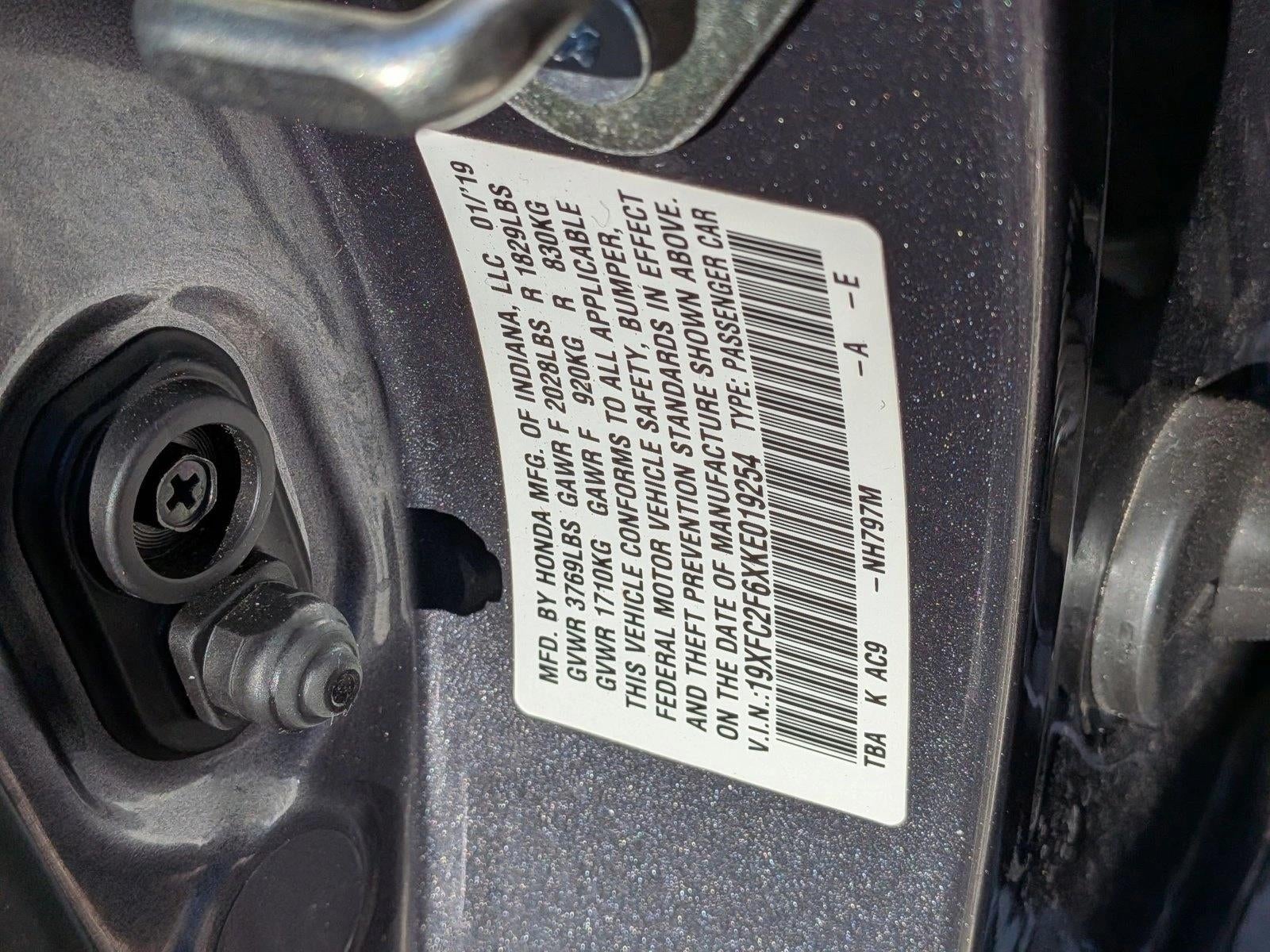 2019 Honda Civic Sedan LX CVT