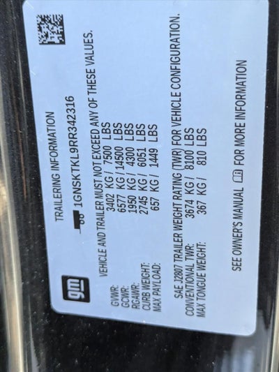 2024 Chevrolet Tahoe 4WD High Country