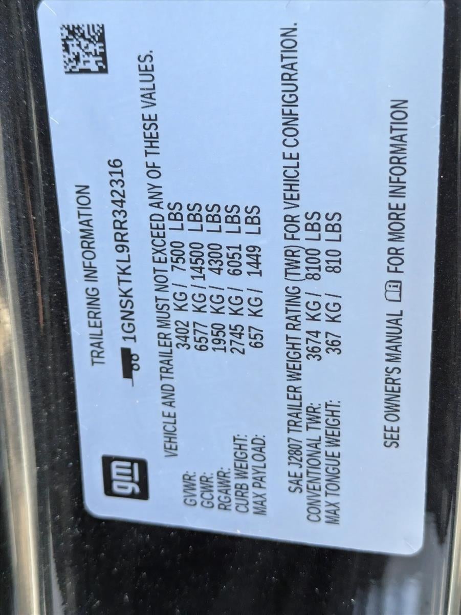 2024 Chevrolet Tahoe 4WD High Country