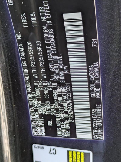 2022 Lexus RX 350 FWD