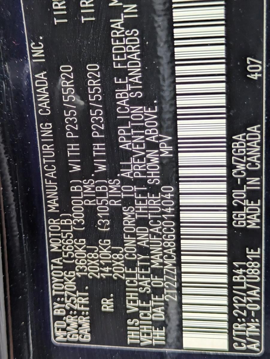 2016 Lexus RX 350 FWD 4dr