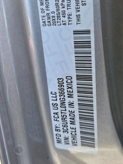 2022 RAM 2500 Limited 4x4 Mega Cab 6'4" Box