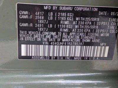 2024 Subaru Crosstrek Sport AWD