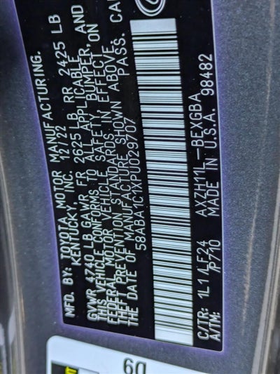 2023 Lexus ES 300h F SPORT Handling FWD