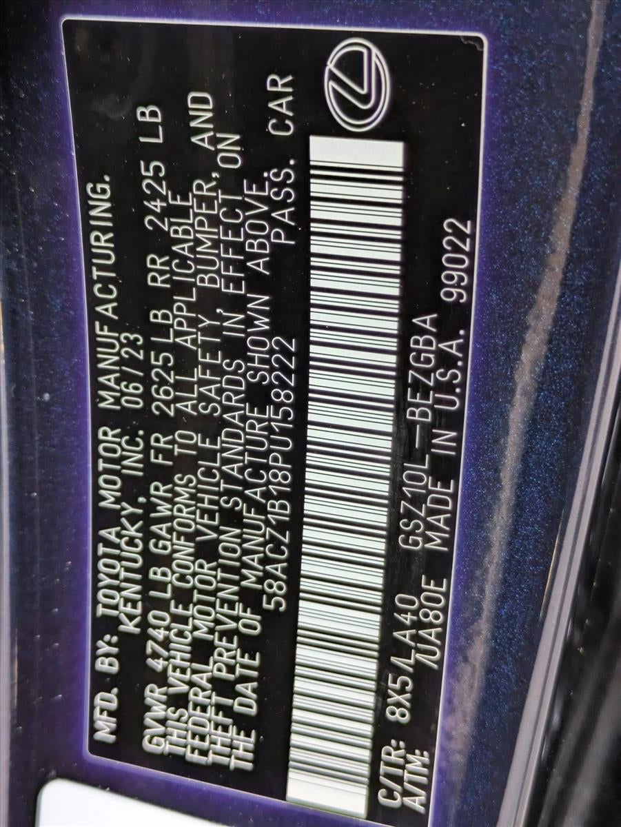 2023 Lexus ES 350 FWD