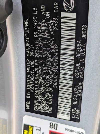 2024 Lexus ES 350 FWD