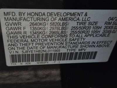 2022 Acura MDX SH-AWD w/Advance Package