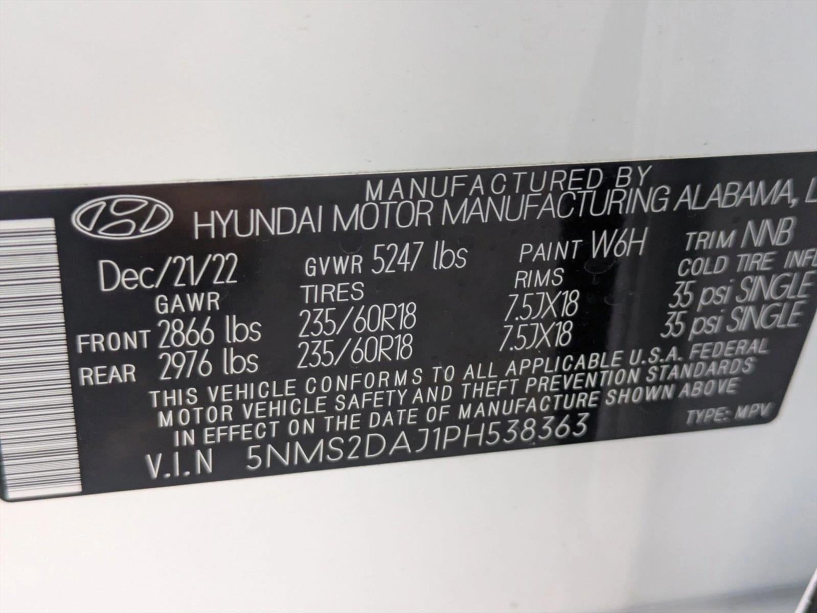 2023 Hyundai SANTA FE SEL AWD
