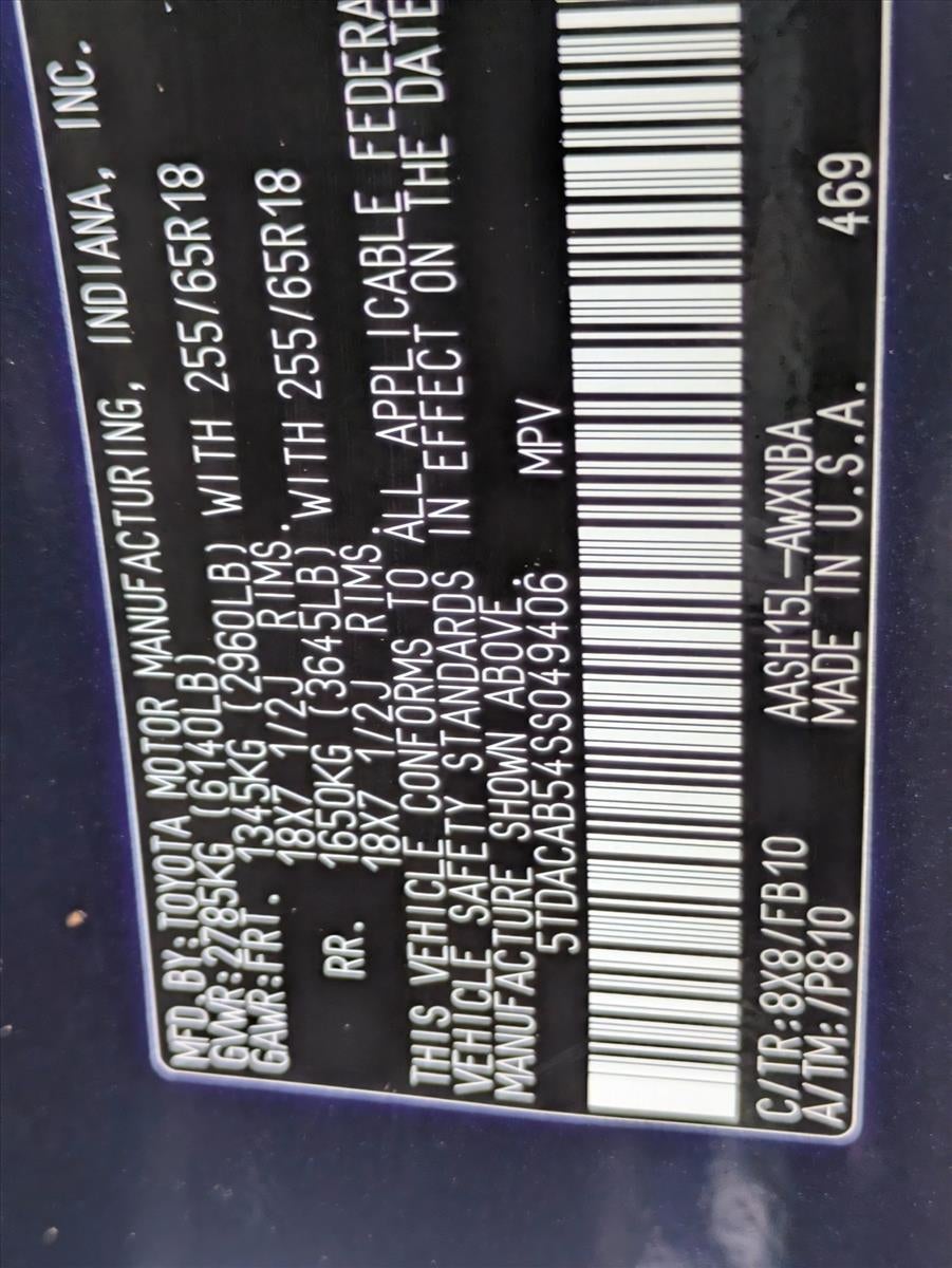 2025 Toyota Grand Highlander Hybrid LE AWD (Natl)