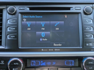 2018 Toyota Highlander XLE V6 FWD (Natl)