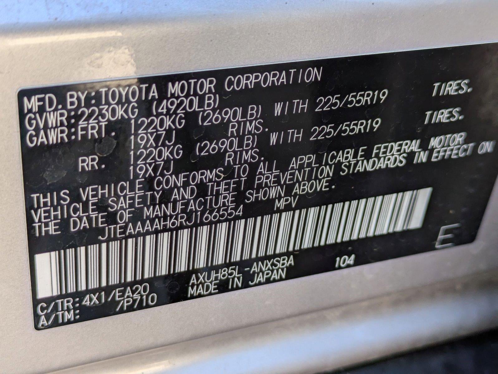 2024 Toyota Venza Limited AWD (Natl)